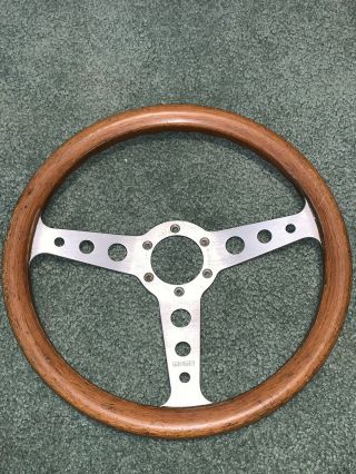 Momo Wood Steering Wheel Vintage Rare