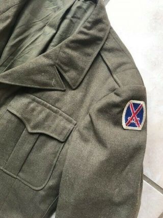 Rare 10th Mountain Division World War Ii Jacket,  40s,