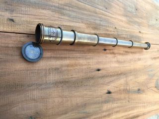 Antique Brass Nautical Maritime Telescope Marine Pirate Spyglass Vintage Scopes