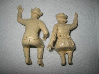 RARE Roy Rogers & Dale Figure From Ideal Toys Chuck Wagon Soft Rubber 5