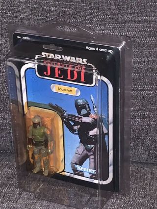 Vintage Star Wars ROTJ 1983 Boba Fett 77 Back Kenner 11