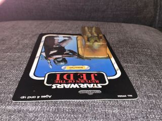 Vintage Star Wars ROTJ 1983 Boba Fett 77 Back Kenner 5