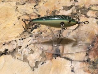 Vintage Pflueger Shakespeare Minnow Fishing Lure Antique Tackle Box Bait Bass 3