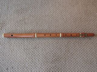 Antique Firth Hall And Pond Boxwood 1 Key Flute