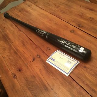 Derek Jeter Signed Game Model P72 baseball Bat vintage autograph Steiner 3