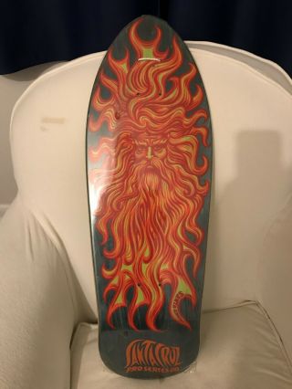 Santa Cruz Jason Jessee Sun God Nos (1988) Vintage Skateboard Deck.