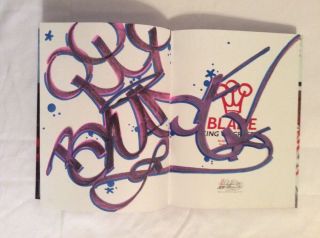 Signed & Tagged By Blade : King Of Graffiti Hc Chris Pape 1st Edition,  Pic Rare