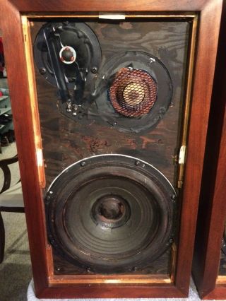 Acoustic Research AR - 3a Stereo Speakers - Vintage - AS - IS 2