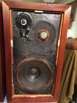 Acoustic Research AR - 3a Stereo Speakers - Vintage - AS - IS 4