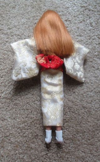 Vintage JAPANESE SKIPPER Doll Wearing Sylvia Campbell Kimono 3