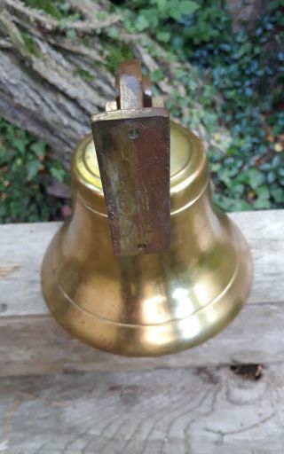 Brass Ship ' s Bell Dawnchaser 1946 Mount Arm 8 