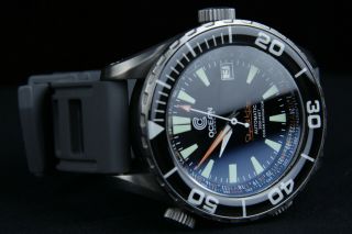 Ocean Crawler - Navigator Swiss Made Automatic 600m Diver Watch 015/100 Rare