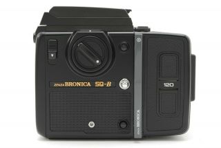 【RARE MINT】Zenza Bronica SQ - B 6x6,  Zenzanon PS 80mm f2.  8,  120 Back from Japan 7
