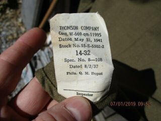 WW2 US Army wool shirt 1941 14 32 5