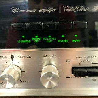 SANSUI 5000X VINTAGE STEREO RECEIVER - SERVICED - CLEANED - 4