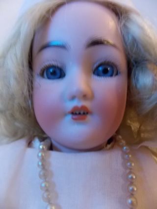 Antique Simon Halbig Bisque head doll mold 1159 open mouth sleepy eyes S&H 2