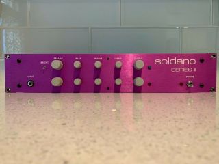 Soldano Sp 77 Sp - 77 Tube Guitar Preamplifier Series Ii Made In Usa Very Rare