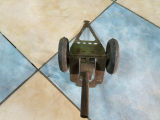Vintage Artillery Cannon Military Metal Toy Gun USSR 5