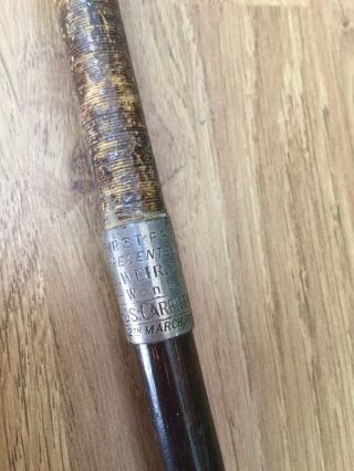 Sabbath Sunday Stick Thomas Carruthers Connection?? Vintage Hickory Golf Clubs 3