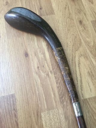 Sabbath Sunday Stick Thomas Carruthers Connection?? Vintage Hickory Golf Clubs 6