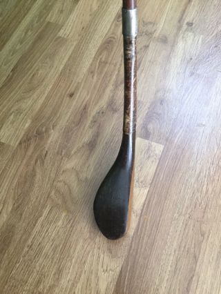 Sabbath Sunday Stick Thomas Carruthers Connection?? Vintage Hickory Golf Clubs 9