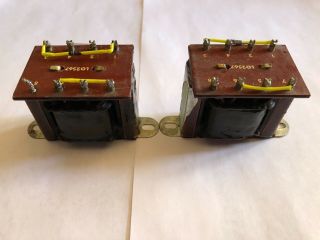 Pair Neve Lo2567 Output Transformer Neve 1081 Vintage,  Not A Reissue