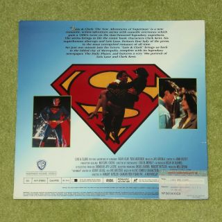 LOIS AND CLARK The Adventures Of Superman - RARE 1994 SINGAPORE LASERDISC 2