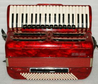 Settimio Soprani 120 Bass Very Rare Piano Accordion Akkordeon Fisarmonica