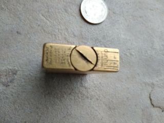 Vintage Rare Alfred Dunhill Lighter Gold London Made in Switzerland Lighter 4