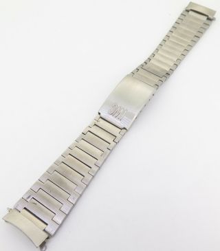 . Vintage Iwc Schaffhausen Men’s Steel Electronic Men’s Watch Bracelet 18mm