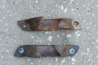 Vintage 60s Solid Brass Marine/boat Chock Cleats 5 - 7/8 "