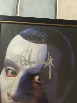 KISS Paul Stanley Signed Phantom of the Opera Poster - Mega Rare w Proof Photo 2