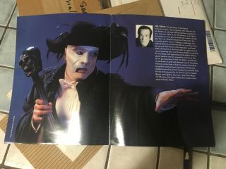 KISS Paul Stanley Signed Phantom of the Opera Poster - Mega Rare w Proof Photo 5