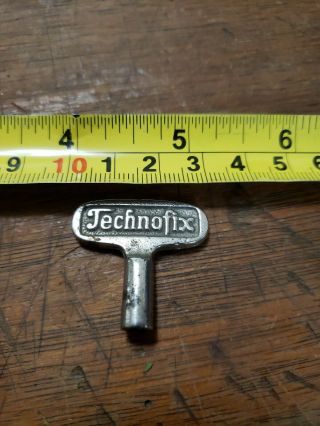 Vintage Technofix Key For Wind Up Cars Toys