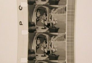 16mm film 1940 Max Fleischer Stone Age Cartoons THE FULLA BLUFF MAN vintage 9th 7