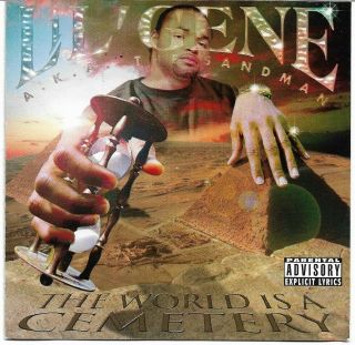 Lil Gene Aka Sandman - The World Is A Cemetery 1995 Og Pressing Rare