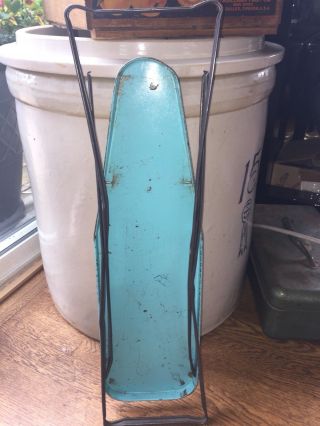 Vintage Ironing Board Tin,  Metal 