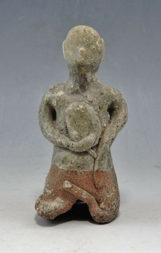 Thai Celedon Fertility Figure Of A Woman (374l)