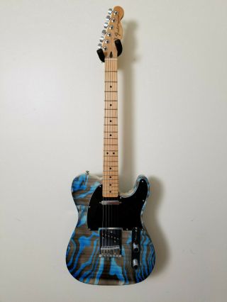 Fender Fsr Telecaster Blue Swirl Tele Rare 2013