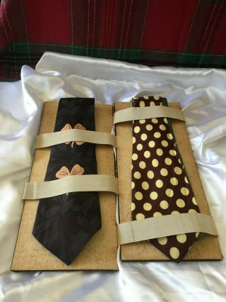 Vintage Walter Hagen Personal Owned and Worn Ties & Caddy Babe Zaharias EST. 4