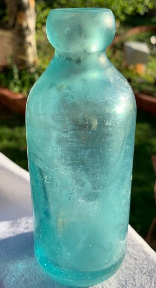 Rare Late 1800s Antique A.  Segelke Oxford,  Nebraska hutch soda bottle 6