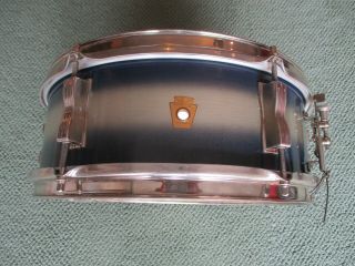 Vintage Wfl Ludwig Snare Drum,  Duco Finish,  Nickle/brass,  1961 -