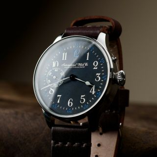 IWC Schaffhausen swiss wacth exclusive mechanical movement vintage watch leather 2