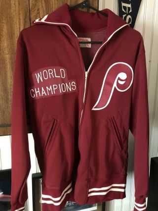 Phillies Game Issued/ Worn 1981 Dugout Jacket Coat Very Rare