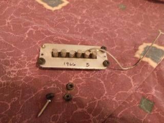 Vintage 1966 Rickenbacker Toaster Bridge Pickup 7.  85k Worldwide 2