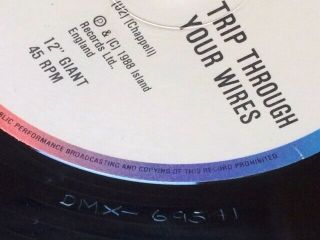 U2: Trip Through Your Wires - Ultra Rare Numbered Zealand 12 