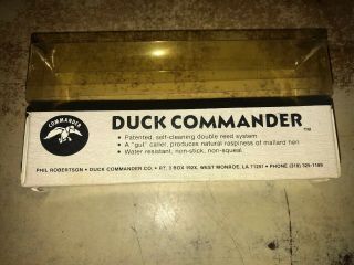 Rare Vintage Duck Cammander Square Luna,  Louisiana Duck Call 6