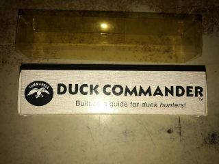 Rare Vintage Duck Cammander Square Luna,  Louisiana Duck Call 7
