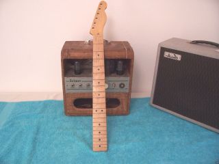 Vintage 1990 Fender Custom Shop Maple 22 Fret Tele Neck Hector Montes Telecaster