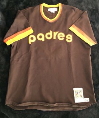TONY GWYNN VINTAGE BROWN 1982 ROOKIE JERSEY SIGNED AUTOGRAPH AUTO PSA/DNA RARE 3